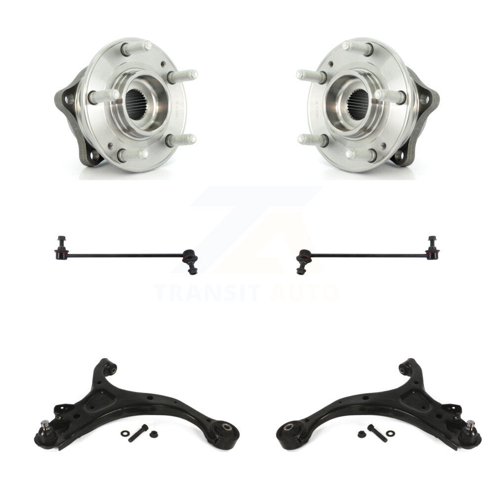 Transit Auto K7T-110120 Wheel Bearing and Hub Assembly for 2007-2013 Kia Sorento, Hyundai Santa Fe - Front product image