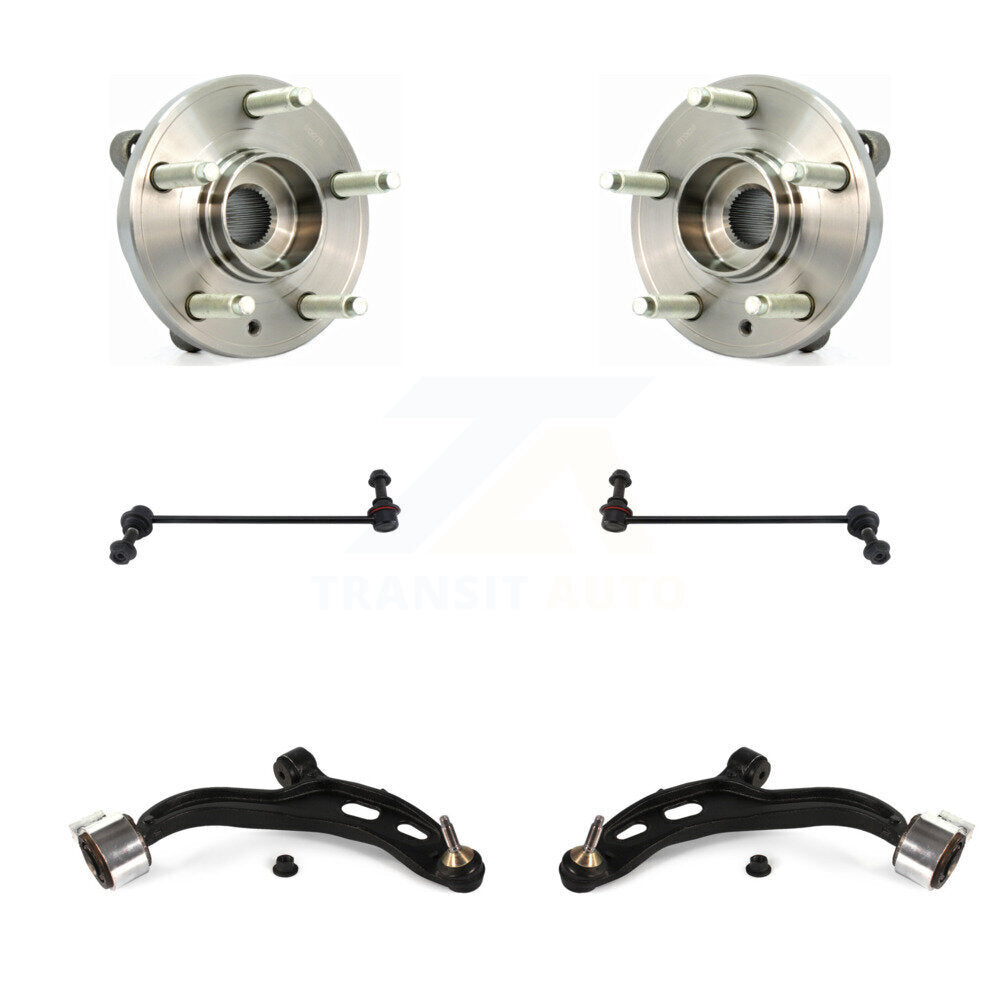 Transit Auto K7T-110123 Wheel Bearing and Hub Assembly for 2010-2019 Ford Taurus, Ford Flex, Lincoln MKS & more - Front product image