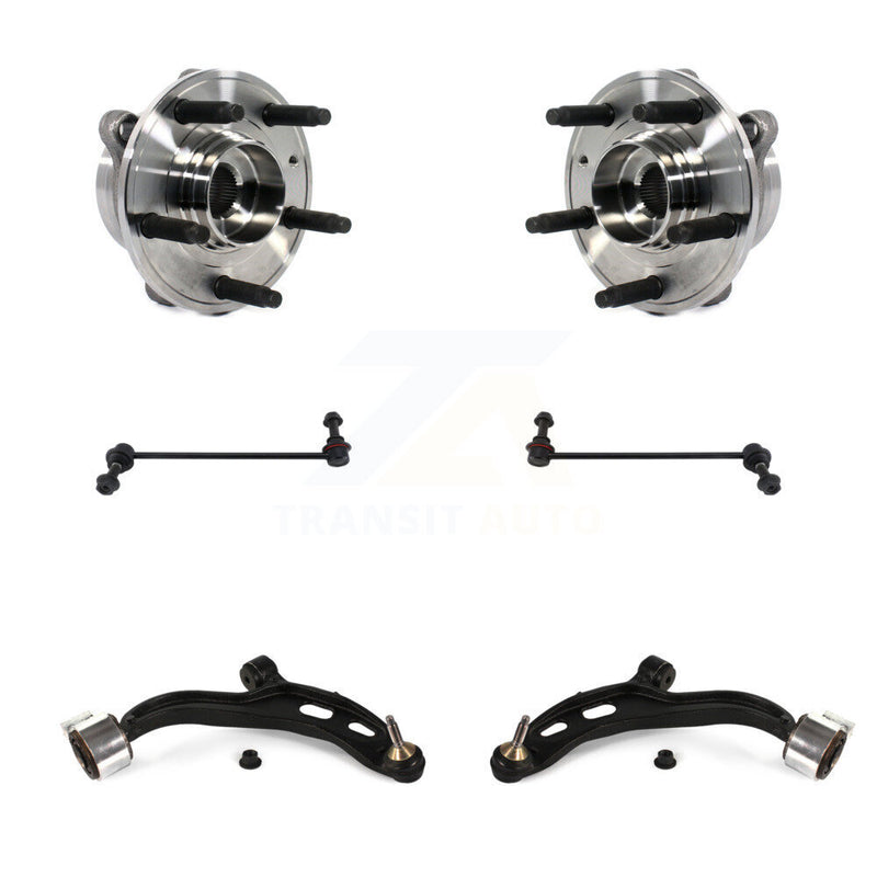 Transit Auto K7T-110124 Wheel Bearing and Hub Assembly for 2013-2019 Ford Special Service Police Sedan, Ford Police Interceptor Sedan, Ford Taurus - Front product image