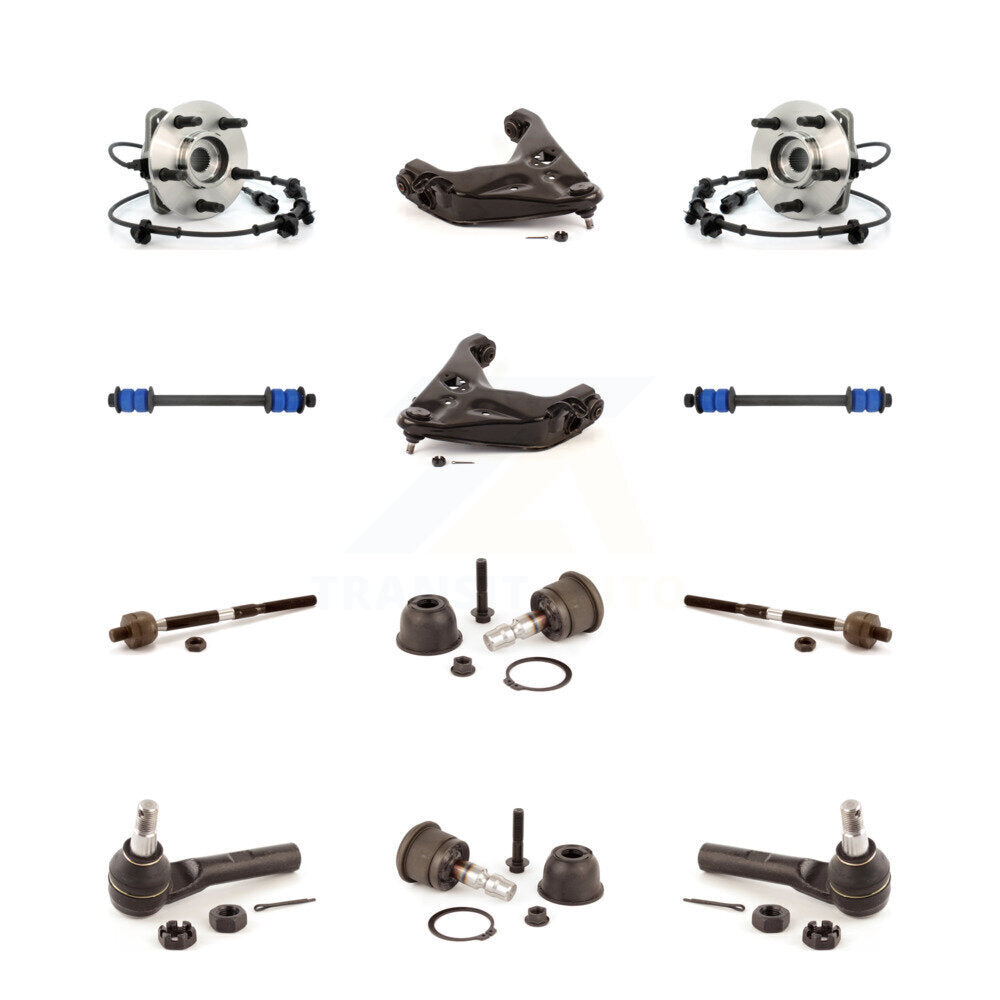 Transit Auto K7T-110142 Wheel Bearing and Hub Assembly for 2000-2002 Ford Ranger, Mazda B3000, Mazda B4000 - Front product image