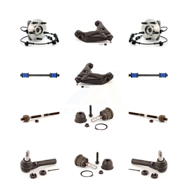 Transit Auto K7T-110142 Wheel Bearing and Hub Assembly for 2000-2002 Ford Ranger, Mazda B3000, Mazda B4000 - Front product image