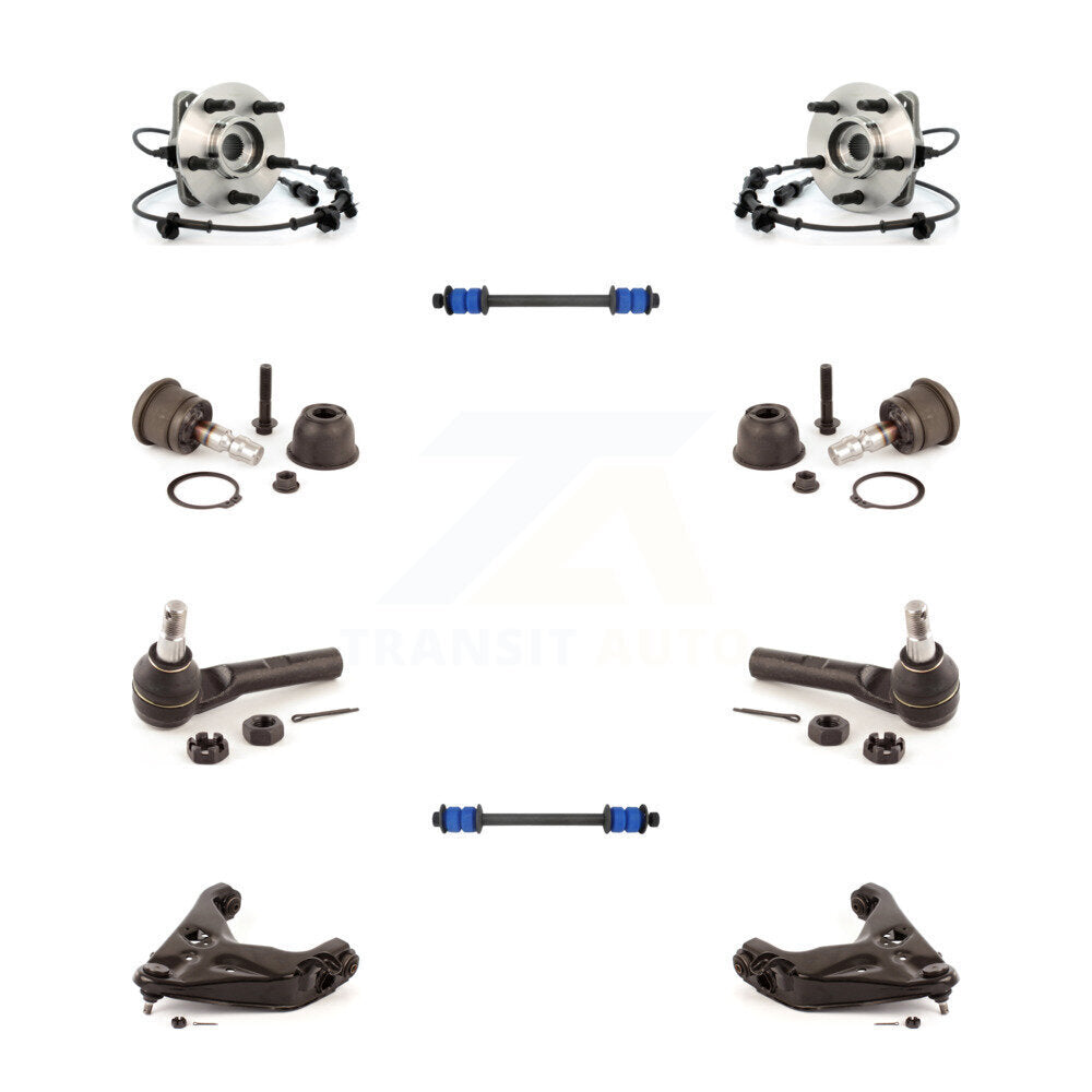 Transit Auto K7T-110192 Wheel Bearing and Hub Assembly for 2000-2002 Ford Ranger, Mazda B3000, Mazda B4000 - Front product image