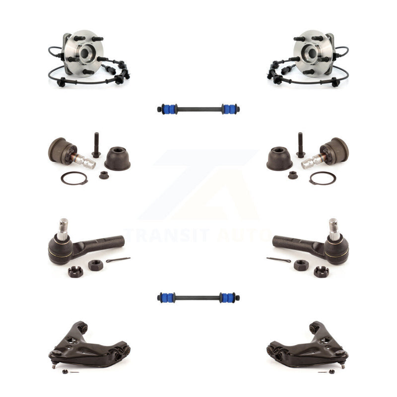 Transit Auto K7T-110192 Wheel Bearing and Hub Assembly for 2000-2002 Ford Ranger, Mazda B3000, Mazda B4000 - Front product image