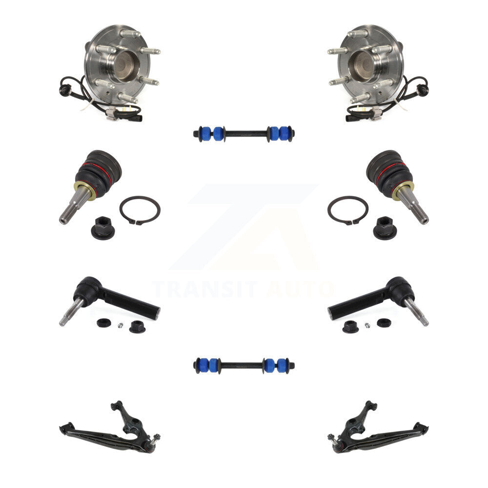 Transit Auto K7T-110212 Wheel Bearing and Hub Assembly for 2017-2020 Chevrolet Suburban, Chevrolet Silverado 1500 LD, GMC Sierra 1500 Limited & more - Front product image