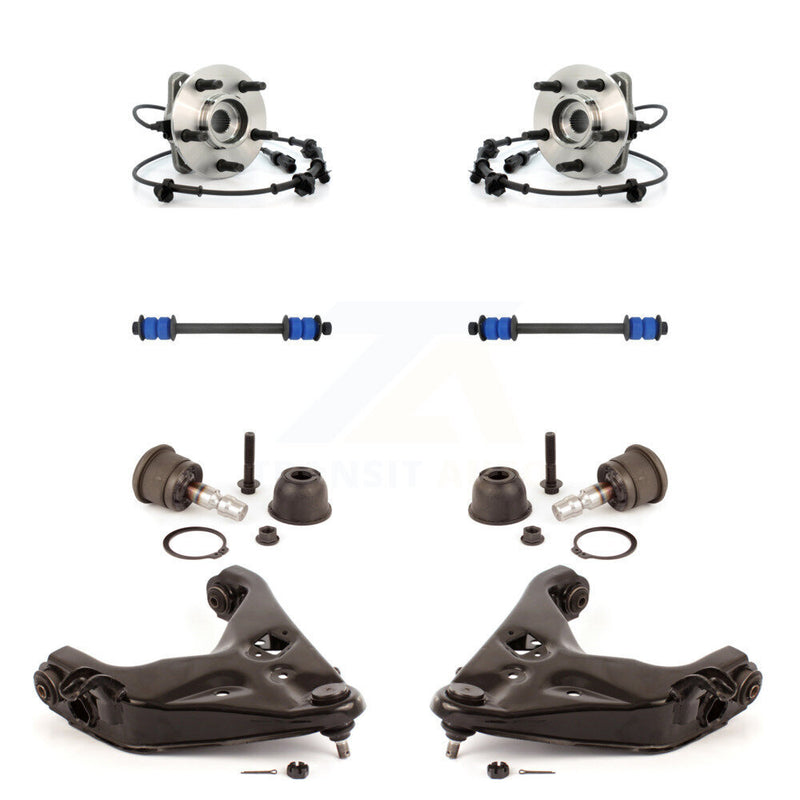 Transit Auto K7T-110217 Wheel Bearing and Hub Assembly for 2000-2002 Ford Ranger, Mazda B3000, Mazda B4000 - Front product image