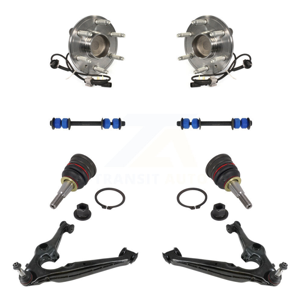 Transit Auto K7T-110239 Wheel Bearing and Hub Assembly for 2017-2020 Chevrolet Suburban, Chevrolet Silverado 1500 LD, GMC Sierra 1500 Limited & more - Front product image