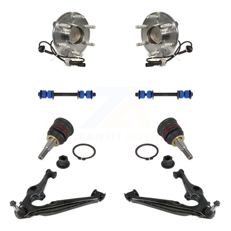 Transit Auto K7T-110239 Wheel Bearing and Hub Assembly for 2017-2020 Chevrolet Suburban, Chevrolet Silverado 1500 LD, GMC Sierra 1500 Limited & more - Front product image