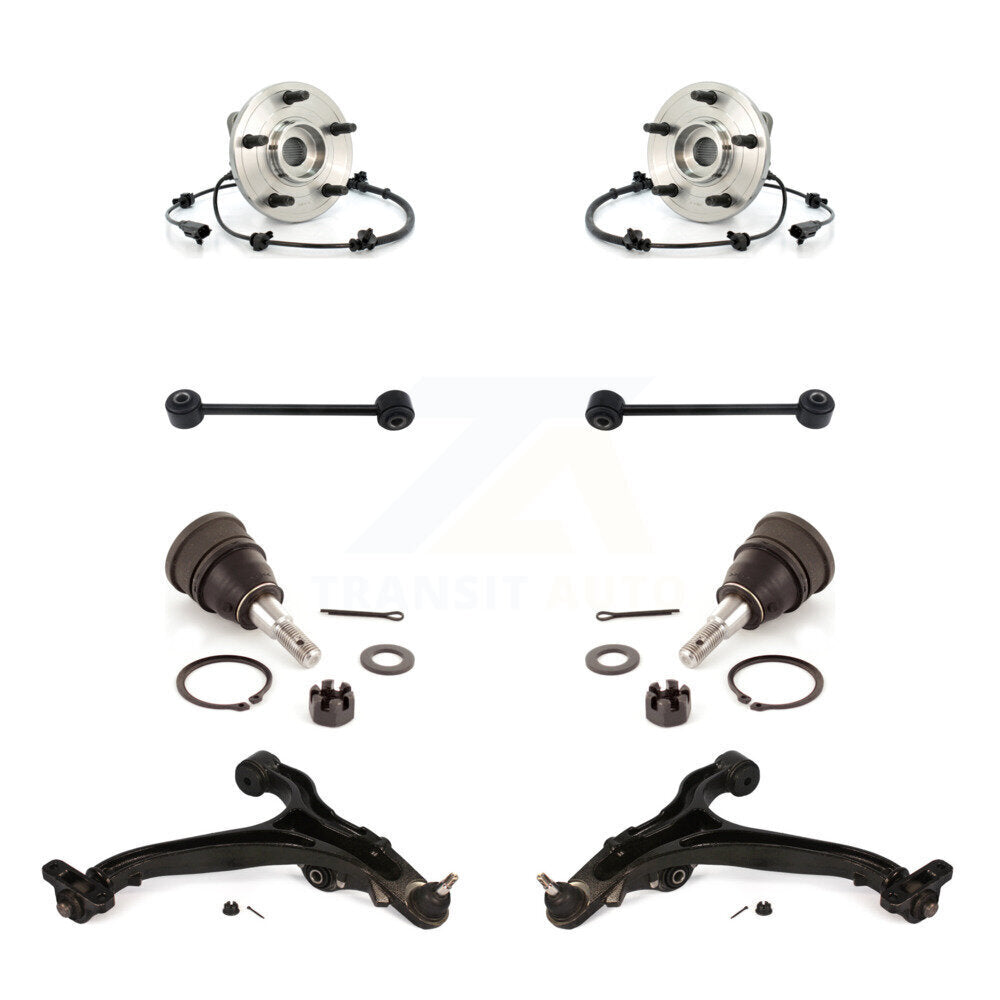 Transit Auto K7T-110243 Wheel Bearing and Hub Assembly for 2005-2010 Jeep Grand Cherokee, Jeep Commander - Front product image
