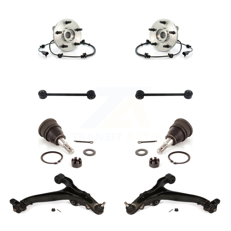 Transit Auto K7T-110243 Wheel Bearing and Hub Assembly for 2005-2010 Jeep Grand Cherokee, Jeep Commander - Front product image
