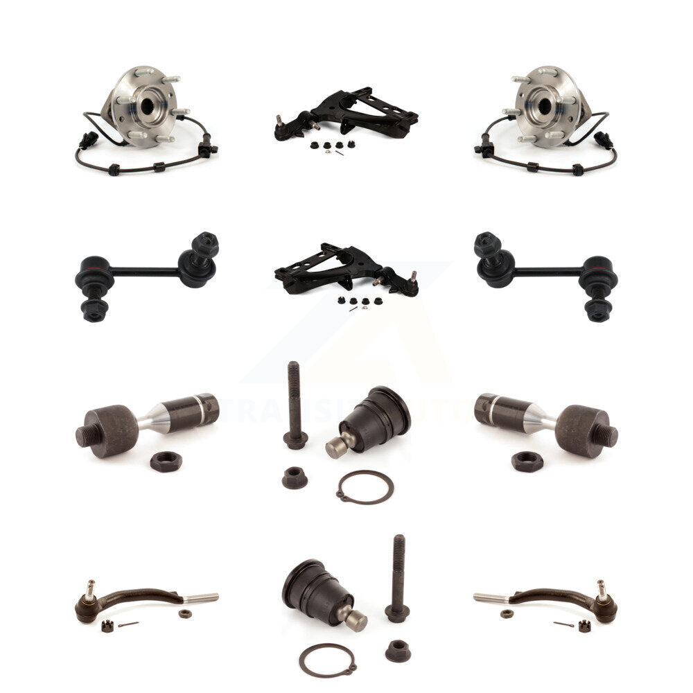 Transit Auto K7T-110248 Wheel Bearing and Hub Assembly for 2004-2008 Saab 9-7x, Buick Rainier, Chevrolet Trailblazer & more - Front product image