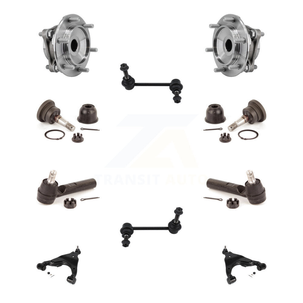 Transit Auto K7T-110258 Wheel Bearing and Hub Assembly for 2005-2015 Toyota Tacoma - Front product image