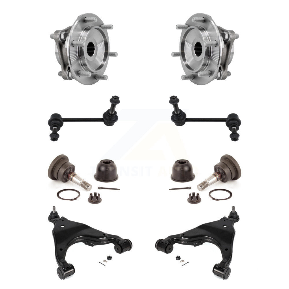 Transit Auto K7T-110260 Wheel Bearing and Hub Assembly for 2005-2015 Toyota Tacoma - Front product image