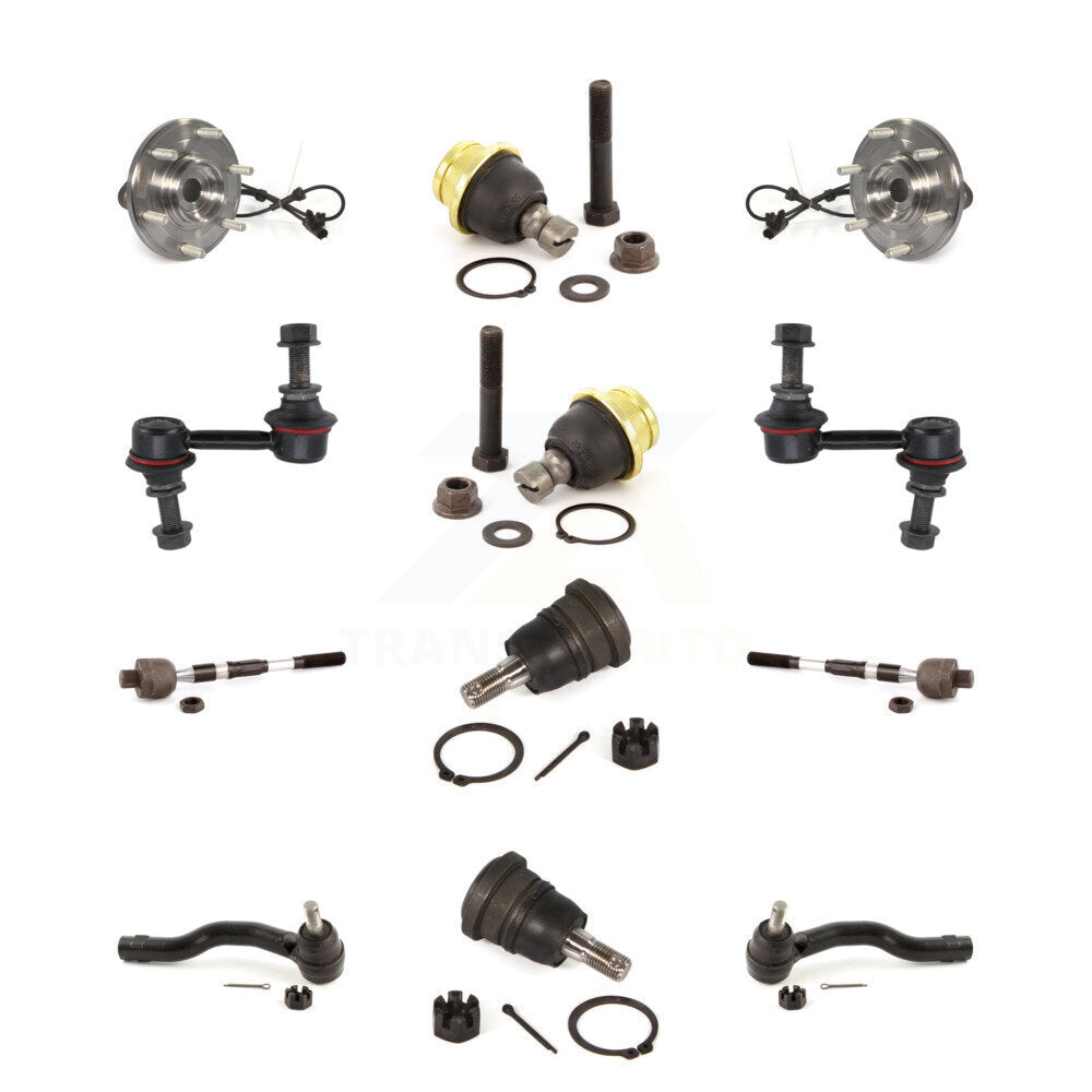 Transit Auto K7T-110267 Wheel Bearing and Hub Assembly for 2012-2015 Nissan Armada, Nissan TITAN - Front product image