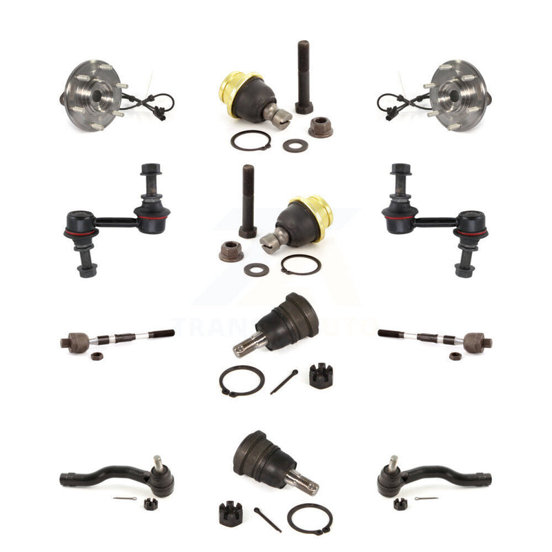 Transit Auto K7T-110267 Wheel Bearing and Hub Assembly for 2012-2015 Nissan Armada, Nissan TITAN - Front product image