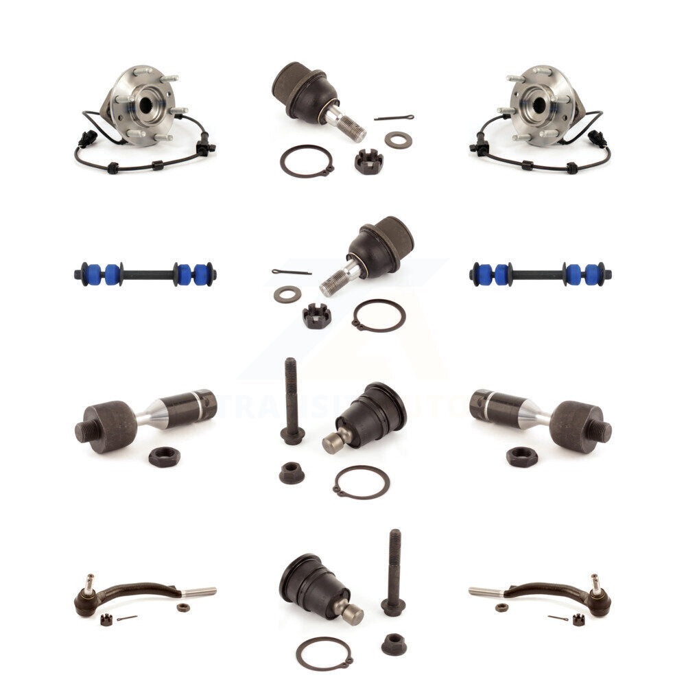 Transit Auto K7T-110271 Wheel Bearing and Hub Assembly for 2008-2009 Chevrolet Trailblazer, GMC Envoy, Saab 9-7x - Front product image