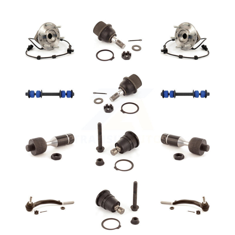 Transit Auto K7T-110271 Wheel Bearing and Hub Assembly for 2008-2009 Chevrolet Trailblazer, GMC Envoy, Saab 9-7x - Front product image