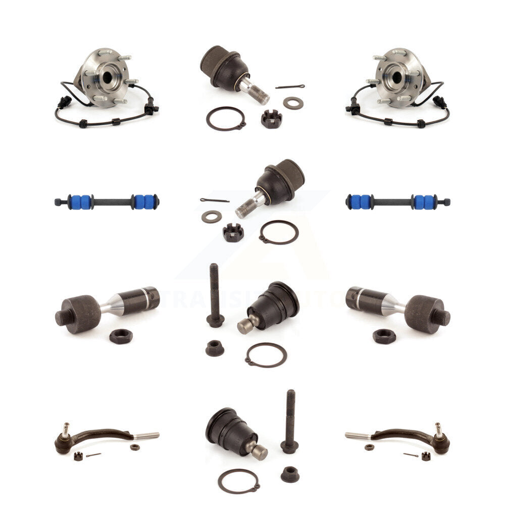 Transit Auto K7T-110272 Wheel Bearing and Hub Assembly for 2008-2009 Chevrolet Trailblazer, GMC Envoy, Saab 9-7x - Front product image