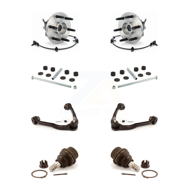 Transit Auto K7T-110386 Wheel Bearing and Hub Assembly for 1999-2014 Chevrolet Silverado 1500 Classic, GMC Sierra 1500 Classic, Chevrolet Silverado 1500 & more - Front product image
