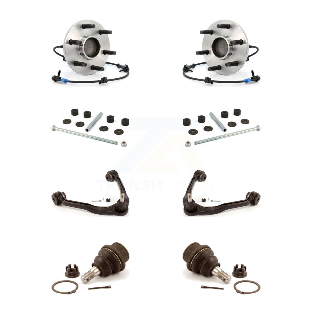Transit Auto K7T-110392 Wheel Bearing and Hub Assembly for 2000-2014 Chevrolet Silverado 1500 Classic, GMC Sierra 1500 Classic, Chevrolet Silverado 1500 & more - Front product image