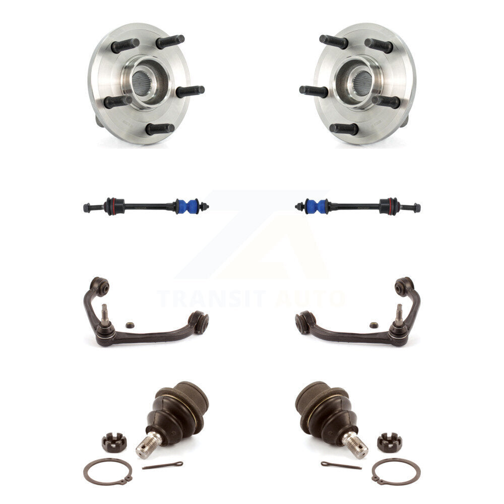 Transit Auto K7T-110396 Wheel Bearing and Hub Assembly for 2005-2010 Mitsubishi Raider, Dodge Dakota - Front product image