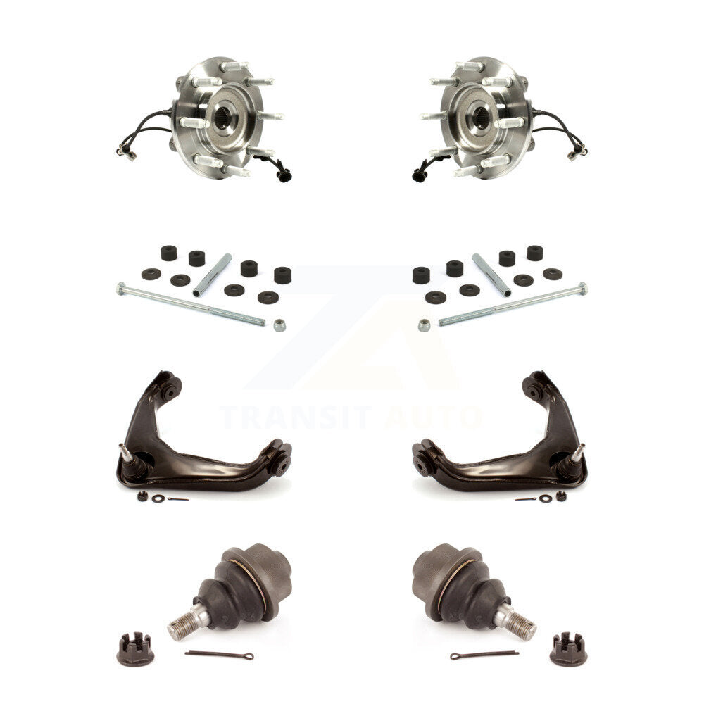 Transit Auto K7T-110401 Wheel Bearing and Hub Assembly for 2001-2007 Chevrolet Silverado 1500 HD Classic, Chevrolet Silverado 2500 HD Classic, GMC Sierra 1500 HD Classic & more - Front product image