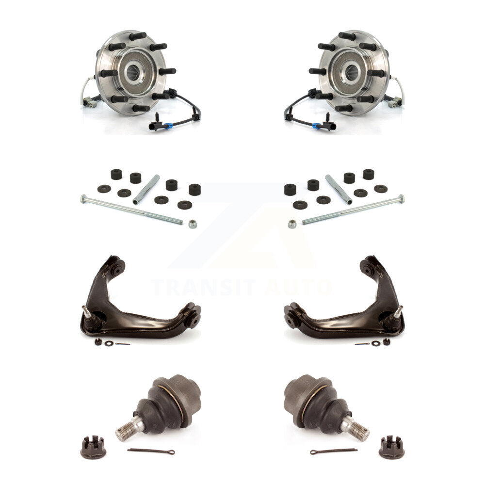 Transit Auto K7T-110403 Wheel Bearing and Hub Assembly for 2001-2007 Chevrolet Silverado 3500 Classic, GMC Sierra 3500 Classic, Chevrolet Silverado 3500 & more - Front product image