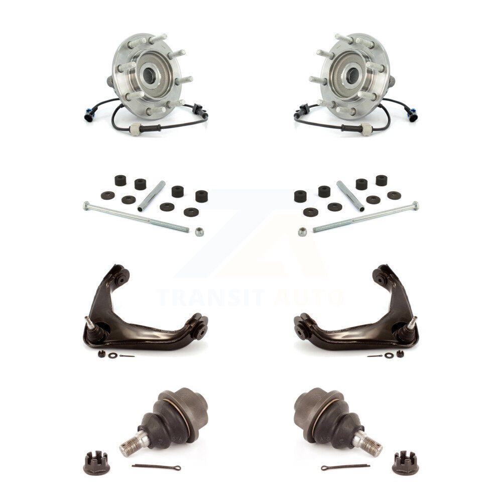 Transit Auto K7T-110404 Wheel Bearing and Hub Assembly for 2001-2007 Chevrolet Silverado 3500 Classic, GMC Sierra 3500 Classic, Chevrolet Silverado 3500 & more - Front product image
