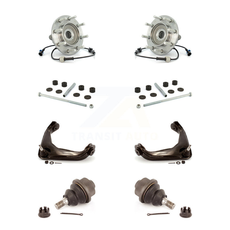 Transit Auto K7T-110404 Wheel Bearing and Hub Assembly for 2001-2007 Chevrolet Silverado 3500 Classic, GMC Sierra 3500 Classic, Chevrolet Silverado 3500 & more - Front product image
