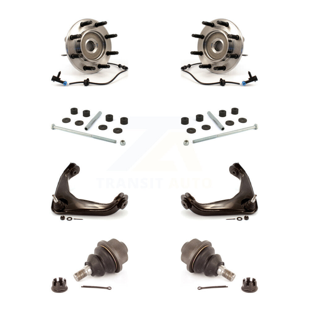 Transit Auto K7T-110405 Wheel Bearing and Hub Assembly for 2007-2010 Hummer H2, Chevrolet Silverado 2500 HD, Chevrolet Silverado 3500 HD & more - Front product image