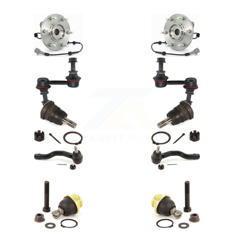 Transit Auto K7T-110439 Wheel Bearing and Hub Assembly for 2008-2012 Nissan Armada, Nissan TITAN, INFINITI QX56 - Front product image