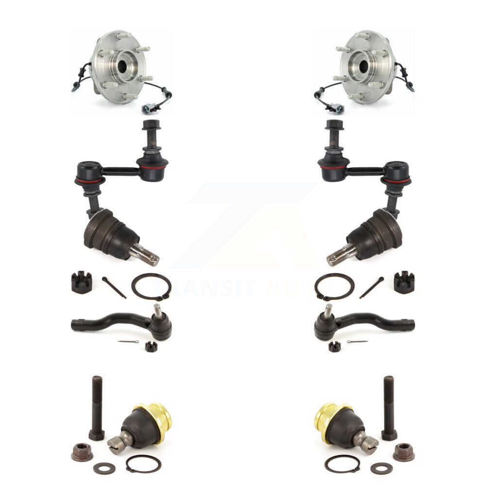 Transit Auto K7T-110441 Wheel Bearing and Hub Assembly for 2004-2007 Nissan Armada, INFINITI QX56, Nissan Pathfinder Armada & more - Front product image