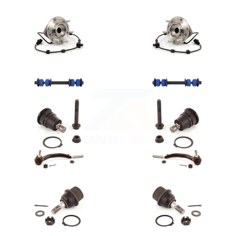 Transit Auto K7T-110444 Wheel Bearing and Hub Assembly for 2008-2009 Chevrolet Trailblazer, GMC Envoy, Saab 9-7x - Front product image