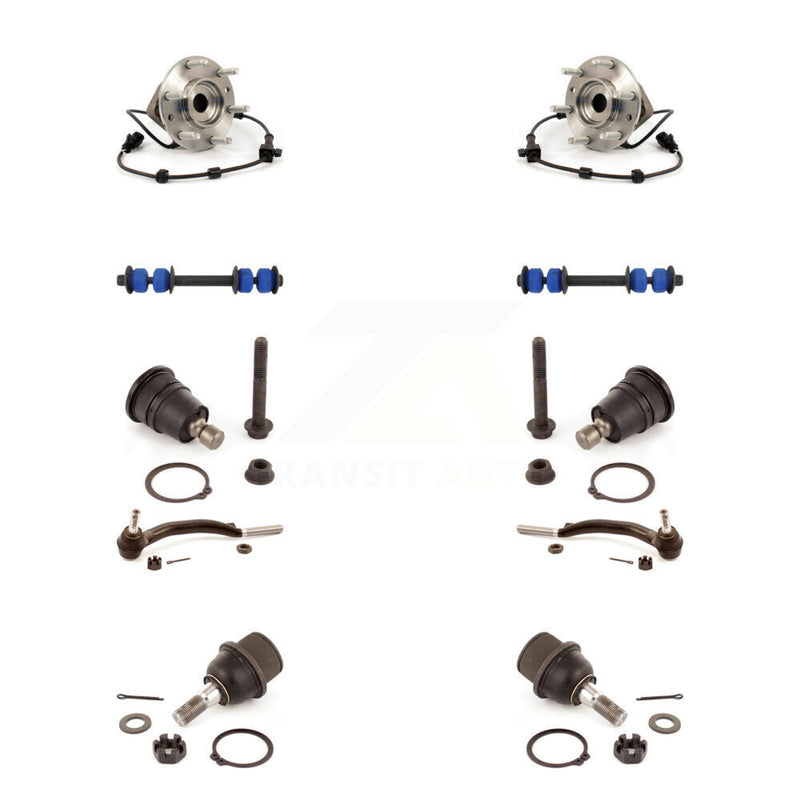 Transit Auto K7T-110444 Wheel Bearing and Hub Assembly for 2008-2009 Chevrolet Trailblazer, GMC Envoy, Saab 9-7x - Front product image