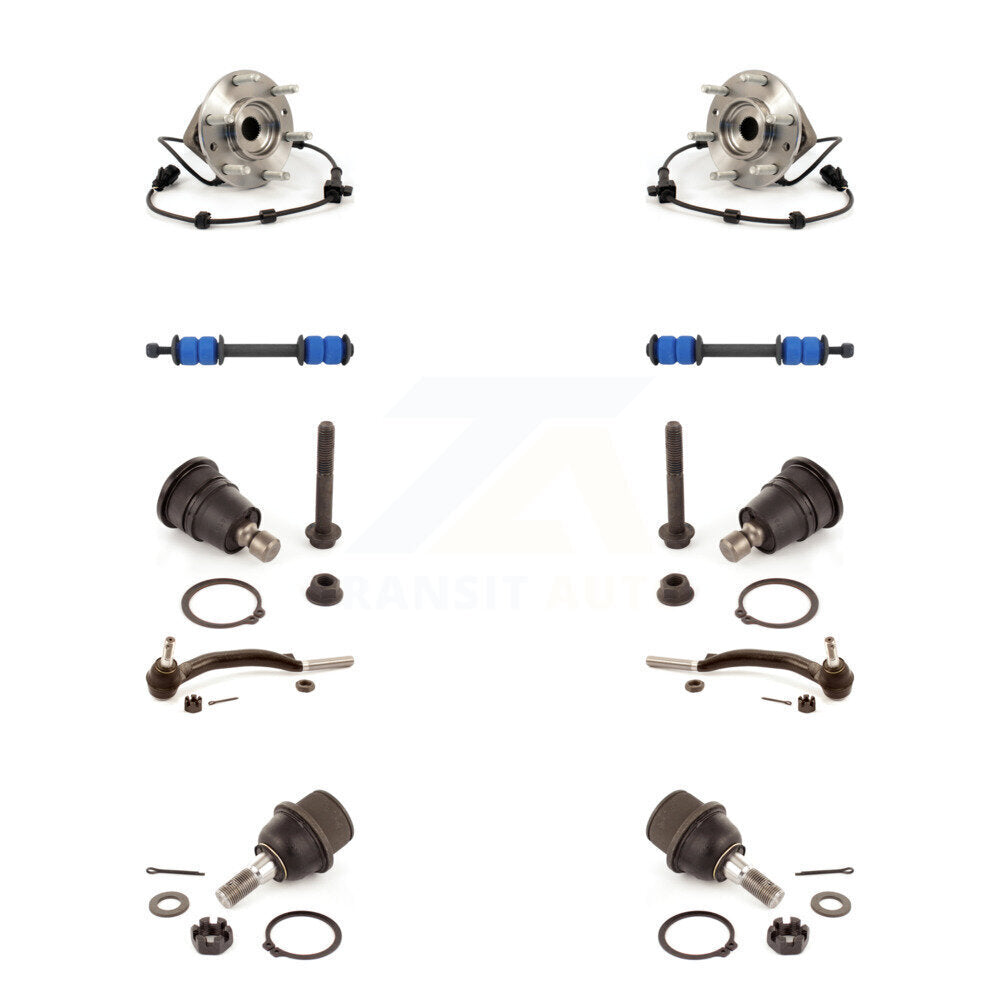 Transit Auto K7T-110445 Wheel Bearing and Hub Assembly for 2008-2009 Chevrolet Trailblazer, GMC Envoy, Saab 9-7x - Front product image