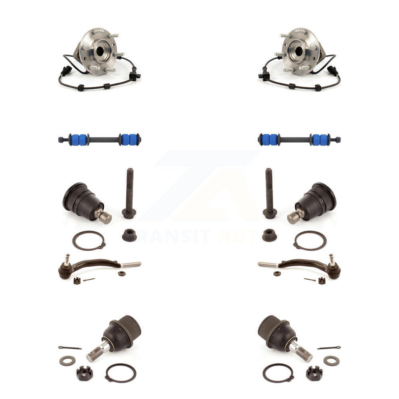 Transit Auto K7T-110445 Wheel Bearing and Hub Assembly for 2008-2009 Chevrolet Trailblazer, GMC Envoy, Saab 9-7x - Front product image