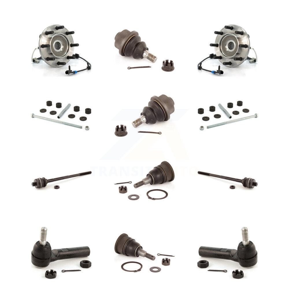 Transit Auto K7T-110484 Wheel Bearing and Hub Assembly for 2001-2007 Chevrolet Silverado 3500 Classic, GMC Sierra 3500 Classic, Chevrolet Silverado 3500 & more - Front product image
