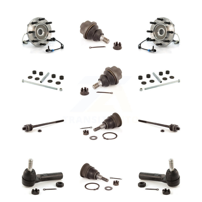 Transit Auto K7T-110484 Wheel Bearing and Hub Assembly for 2001-2007 Chevrolet Silverado 3500 Classic, GMC Sierra 3500 Classic, Chevrolet Silverado 3500 & more - Front product image