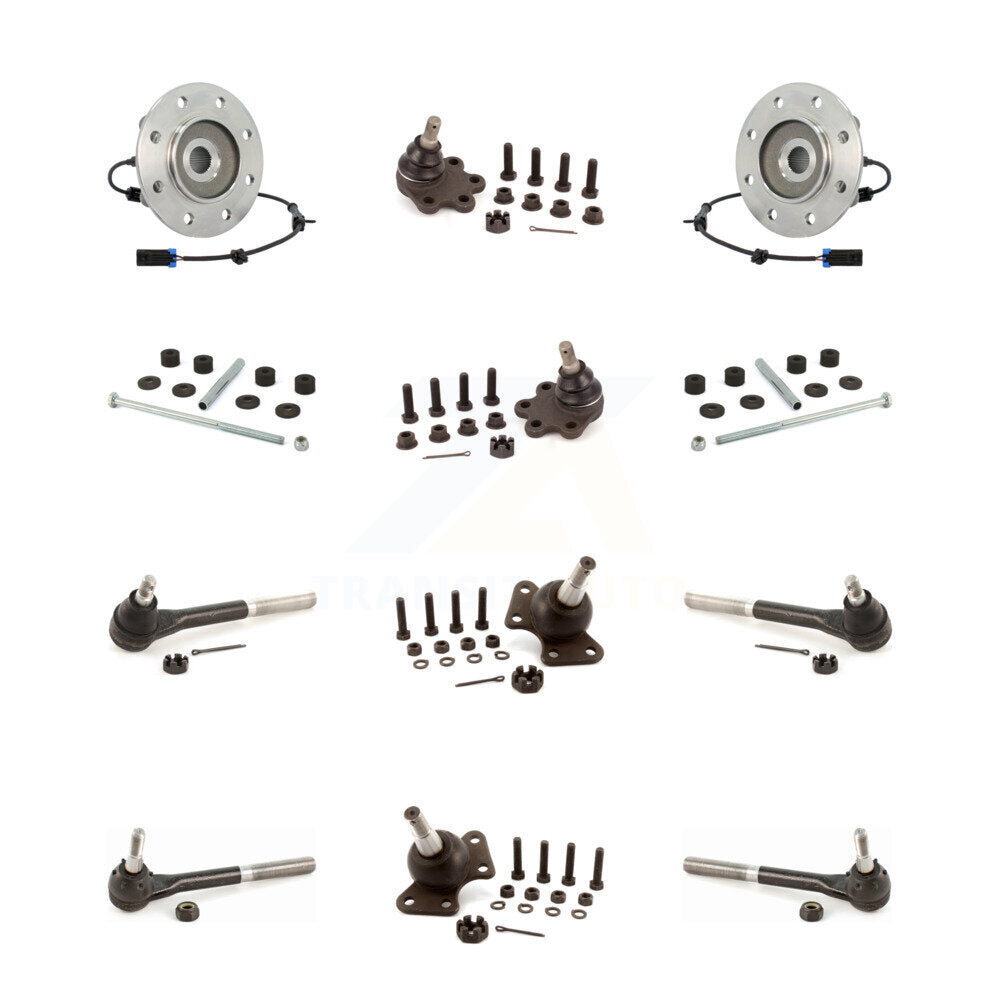 Transit Auto K7T-110520 Wheel Bearing and Hub Assembly for 1989-1995 Chevrolet K3500, GMC K3500, Chevrolet K2500 Suburban & more - Front product image