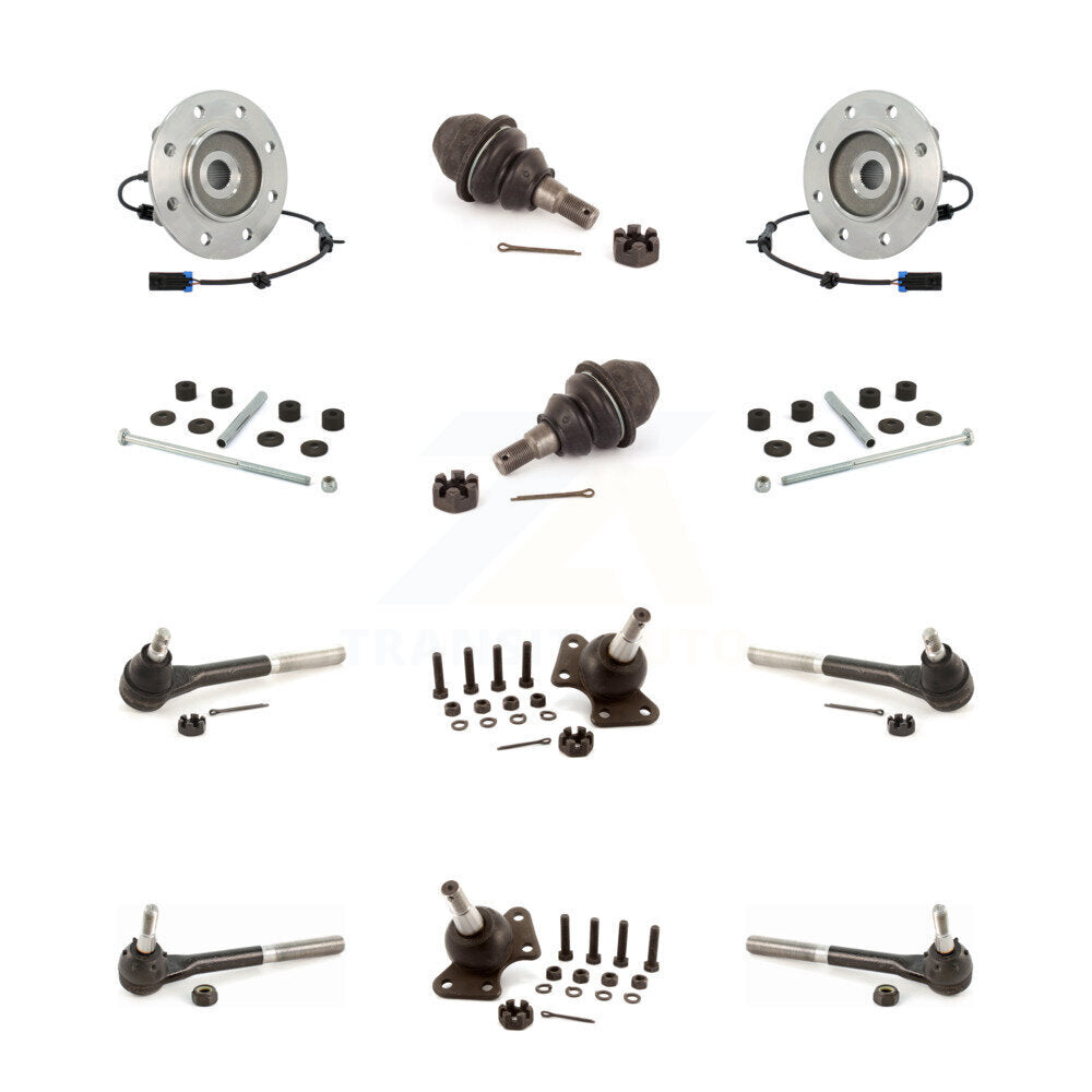 Transit Auto K7T-110521 Wheel Bearing and Hub Assembly for 1996-2000 Chevrolet K3500, GMC K3500 - Front product image