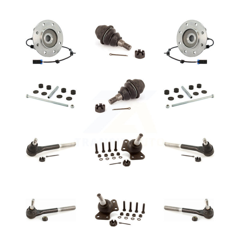 Transit Auto K7T-110521 Wheel Bearing and Hub Assembly for 1996-2000 Chevrolet K3500, GMC K3500 - Front product image