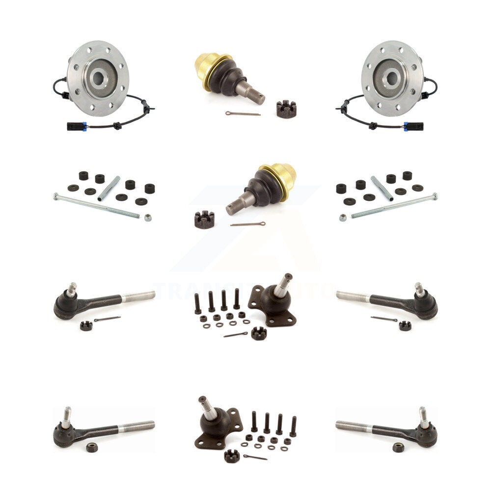 Transit Auto K7T-110522 Wheel Bearing and Hub Assembly for 1995-2000 Chevrolet K3500, GMC K3500 - Front product image