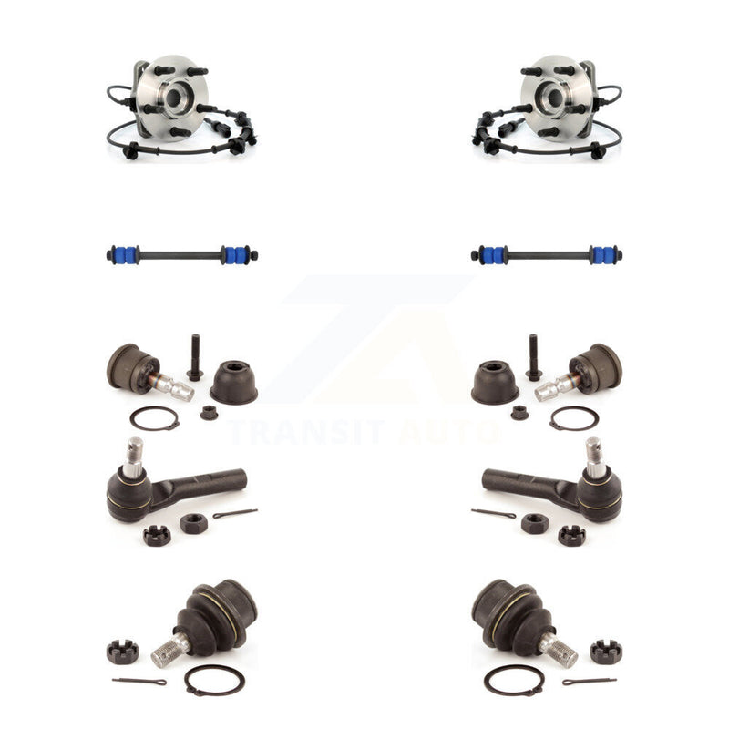 Transit Auto K7T-110533 Wheel Bearing and Hub Assembly for 2000-2002 Ford Ranger, Mazda B3000, Mazda B4000 - Front product image