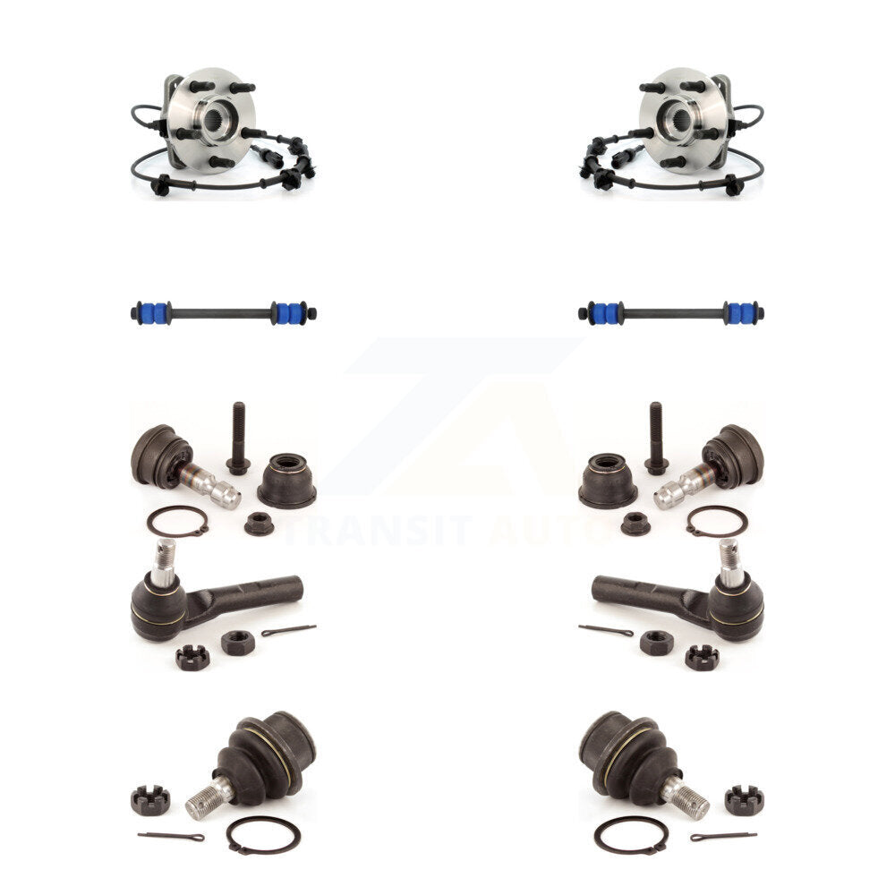 Transit Auto K7T-110535 Wheel Bearing and Hub Assembly for 2000-2002 Mazda B3000, Ford Ranger, Mazda B4000 - Front product image