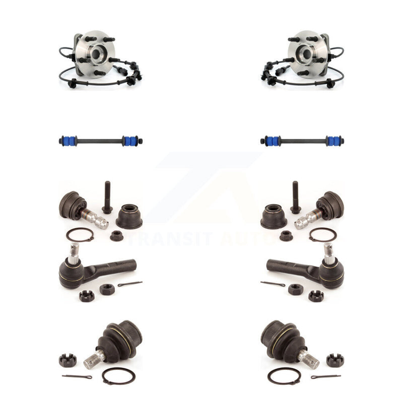 Transit Auto K7T-110535 Wheel Bearing and Hub Assembly for 2000-2002 Mazda B3000, Ford Ranger, Mazda B4000 - Front product image