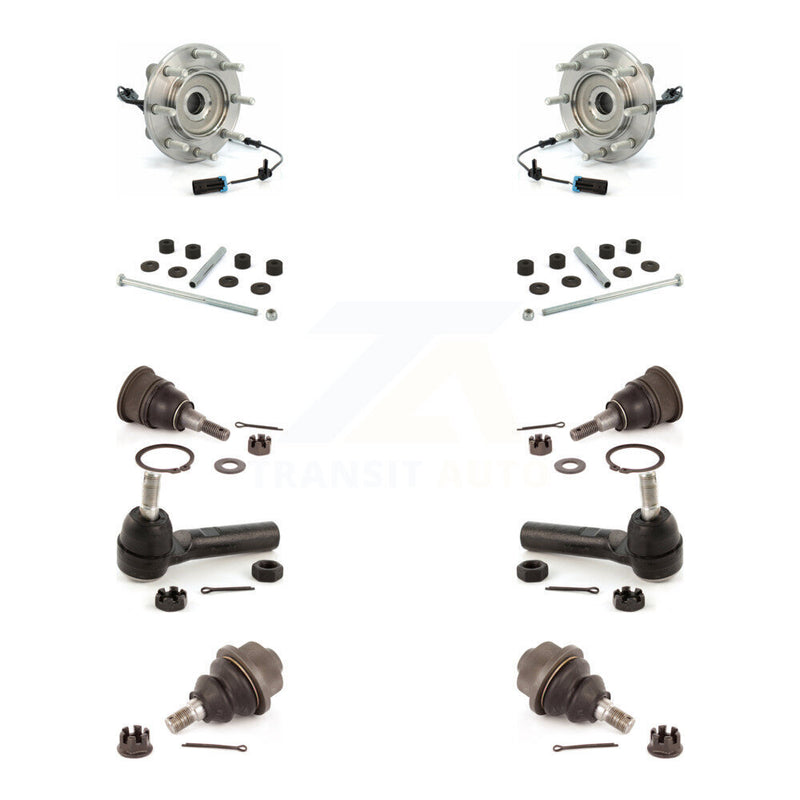 Transit Auto K7T-110571 Wheel Bearing and Hub Assembly for 2007-2010 Chevrolet Silverado 3500 HD, GMC Sierra 3500 HD - Front product image