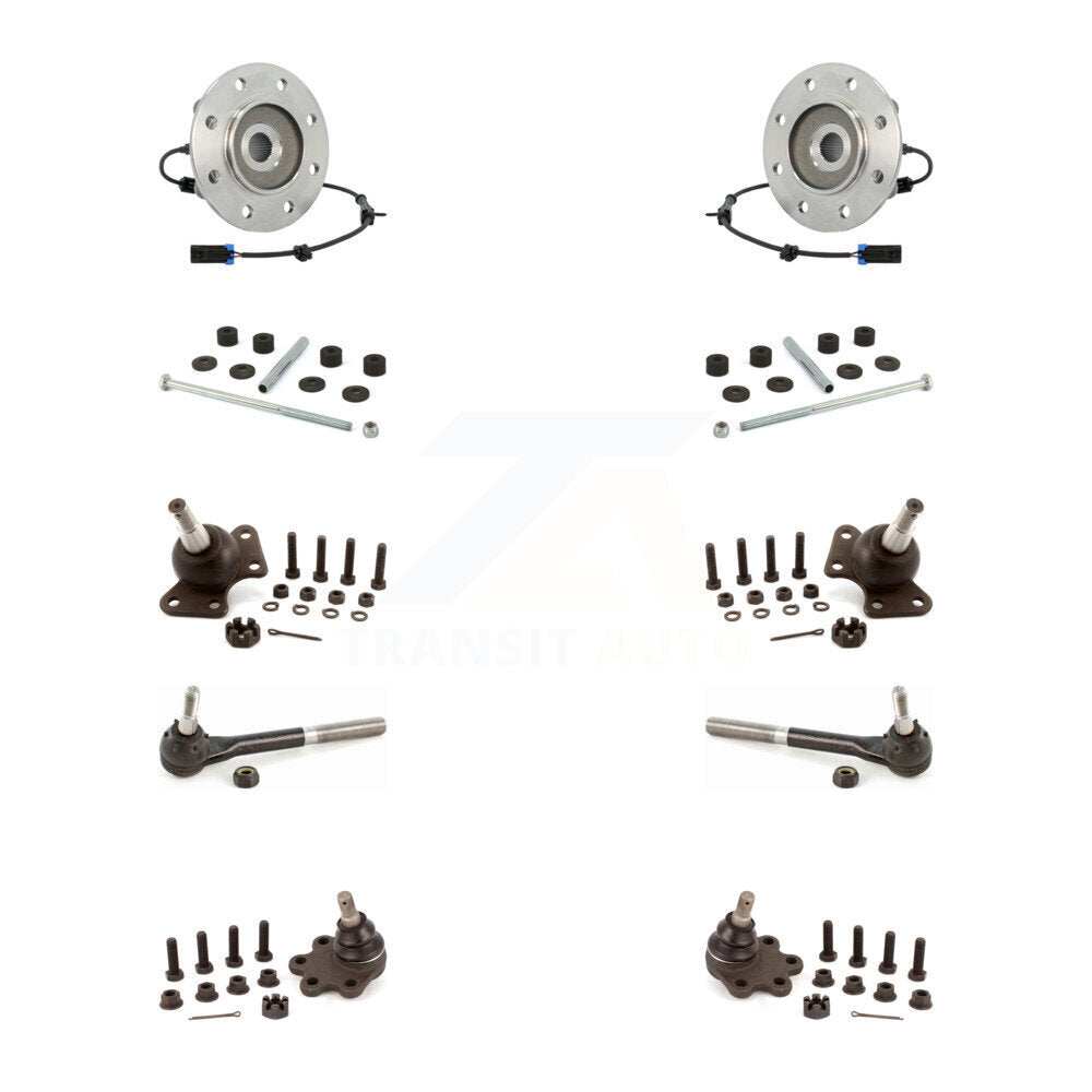 Transit Auto K7T-110602 Wheel Bearing and Hub Assembly for 1989-1995 Chevrolet K3500, GMC K3500, Chevrolet K2500 Suburban & more - Front product image