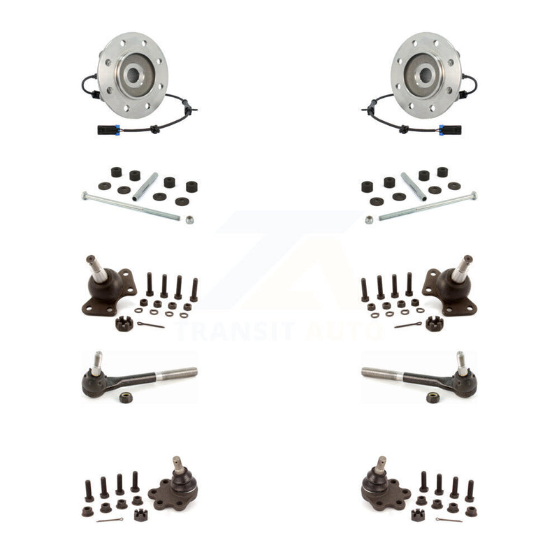 Transit Auto K7T-110602 Wheel Bearing and Hub Assembly for 1989-1995 Chevrolet K3500, GMC K3500, Chevrolet K2500 Suburban & more - Front product image