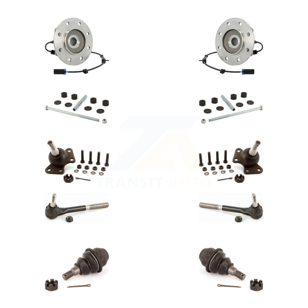 Transit Auto K7T-110603 Wheel Bearing and Hub Assembly for 1996-2000 Chevrolet K3500, GMC K3500 - Front product image