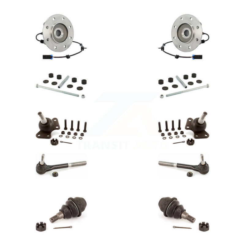 Transit Auto K7T-110603 Wheel Bearing and Hub Assembly for 1996-2000 Chevrolet K3500, GMC K3500 - Front product image