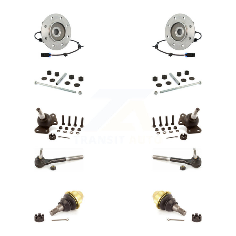 Transit Auto K7T-110604 Wheel Bearing and Hub Assembly for 1995-2000 Chevrolet K3500, GMC K3500 - Front product image